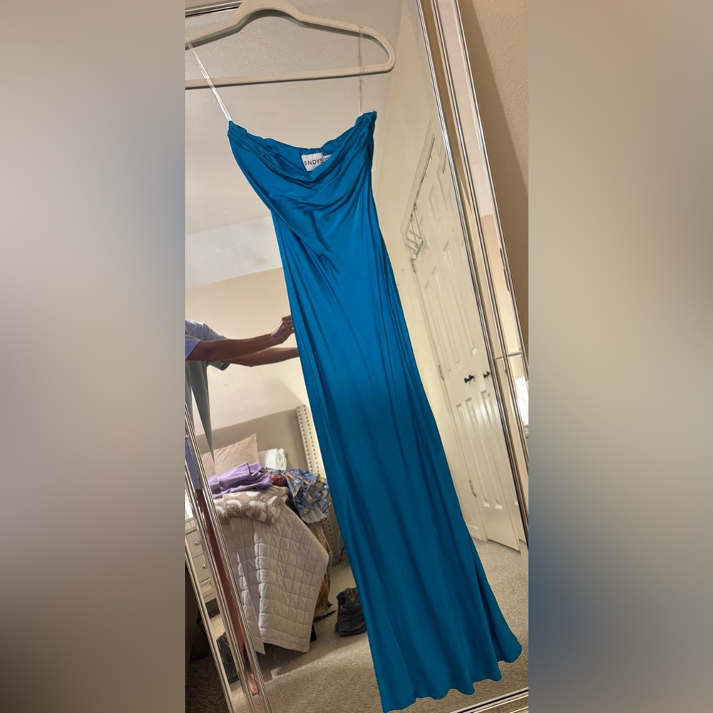 SNDYS Blue Maxi Dress